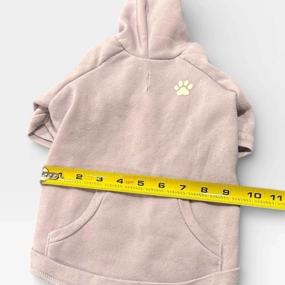 Top Paw Lavender Dog Hoodie Sweatshirt Small